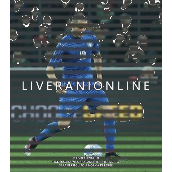 Amichevole Udine - 24.03.2016 Italia-Spagna Nella Foto:Leonardo Bonucci /Ph.Vitez-Ag. Aldo Liverani