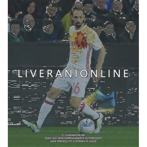 Amichevole Udine - 24.03.2016 Italia-Spagna Nella Foto:Juanfran Juan Francisco Torres Belen /Ph.Vitez-Ag. Aldo Liverani