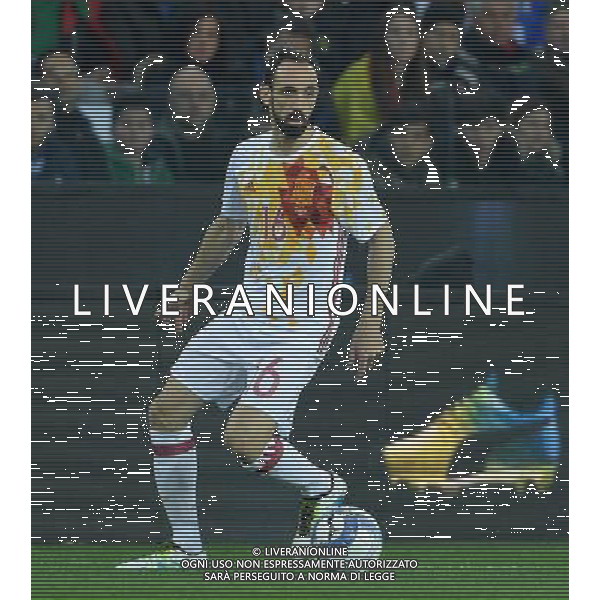 Amichevole Udine - 24.03.2016 Italia-Spagna Nella Foto:Juanfran Juan Francisco Torres Belen /Ph.Vitez-Ag. Aldo Liverani