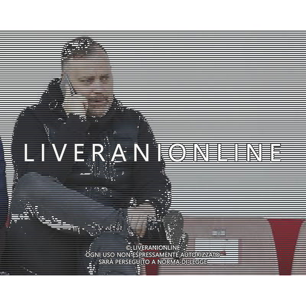 RIMINI vs CARRARESE, Campionato di Calcio Lega Pro, Girone B, 28» giornata, 24/03/2016, nella foto: il presidente, FABRIZIO DE MEIS, ©Claudio Zamagni/ Agenzia Aldo Liverani s.a.s.