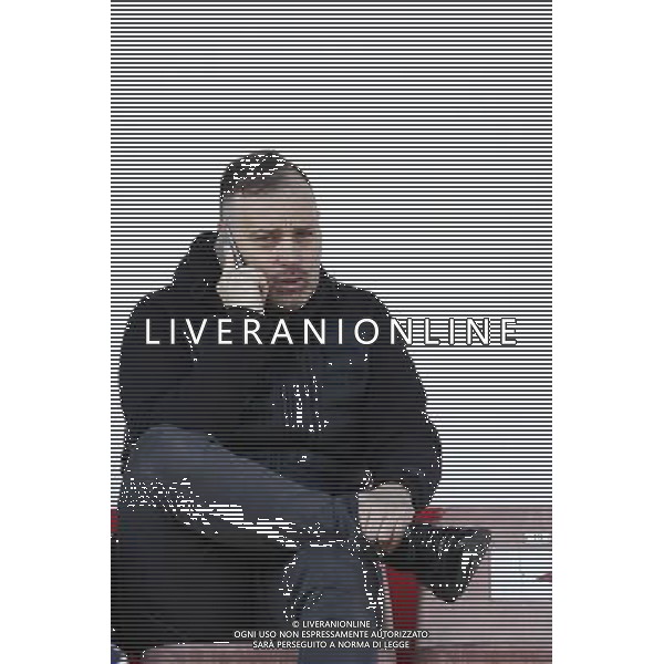 RIMINI vs CARRARESE, Campionato di Calcio Lega Pro, Girone B, 28» giornata, 24/03/2016, nella foto: IL PRESIDENTE, FABRIZIO DE MEIS, ©Claudio Zamagni/ Agenzia Aldo Liverani s.a.s.