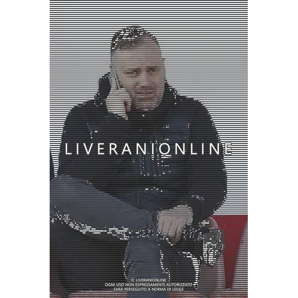 RIMINI vs CARRARESE, Campionato di Calcio Lega Pro, Girone B, 28» giornata, 24/03/2016, nella foto: il presidente, FABRIZIO DE MEIS, ©Claudio Zamagni/ Agenzia Aldo Liverani s.a.s.