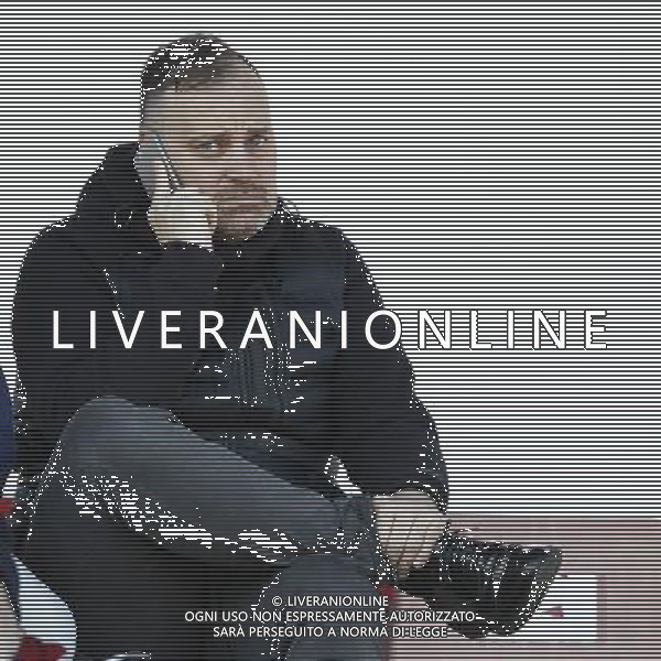 RIMINI vs CARRARESE, Campionato di Calcio Lega Pro, Girone B, 28» giornata, 24/03/2016, nella foto: il presidente, FABRIZIO DE MEIS, ©Claudio Zamagni/ Agenzia Aldo Liverani s.a.s.