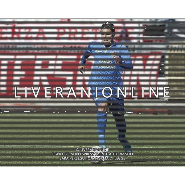 RIMINI vs CARRARESE, Campionato di Calcio Lega Pro, Girone B, 28» giornata, 24/03/2016, nella foto: PEDONE ALEX, ©Claudio Zamagni/ Agenzia Aldo Liverani s.a.s.