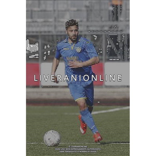 RIMINI vs CARRARESE, Campionato di Calcio Lega Pro, Girone B, 28» giornata, 24/03/2016, nella foto: BERARDOCCO LUCA, ©Claudio Zamagni/ Agenzia Aldo Liverani s.a.s.