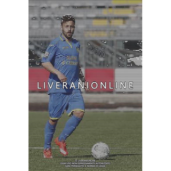 RIMINI vs CARRARESE, Campionato di Calcio Lega Pro, Girone B, 28» giornata, 24/03/2016, nella foto: BERARDOCCO LUCA, ©Claudio Zamagni/ Agenzia Aldo Liverani s.a.s.