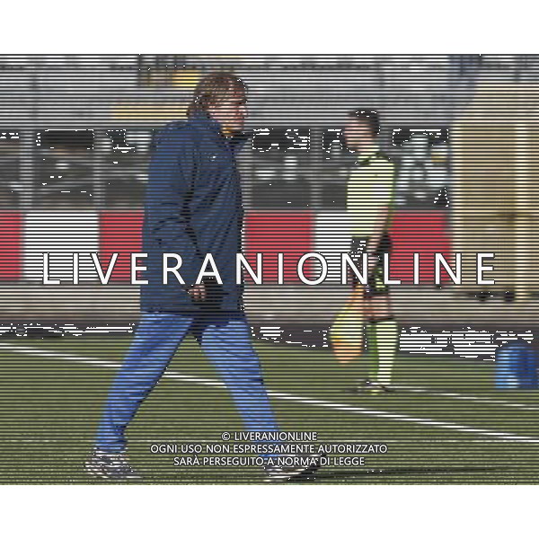 RIMINI vs CARRARESE, Campionato di Calcio Lega Pro, Girone B, 28» giornata, 24/03/2016, nella foto: L\'ALLENATORE REMONDINA GIAN MARCO, ©Claudio Zamagni/ Agenzia Aldo Liverani s.a.s.