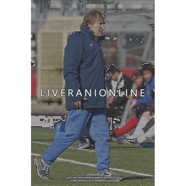 RIMINI vs CARRARESE, Campionato di Calcio Lega Pro, Girone B, 28» giornata, 24/03/2016, nella foto: L\'ALLENATORE REMONDINA GIAN MARCO, ©Claudio Zamagni/ Agenzia Aldo Liverani s.a.s.