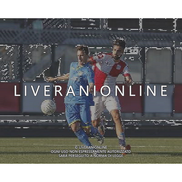 RIMINI vs CARRARESE, Campionato di Calcio Lega Pro, Girone B, 28» giornata, 24/03/2016, nella foto: MASSONI LEONARDO, ©Claudio Zamagni/ Agenzia Aldo Liverani s.a.s.