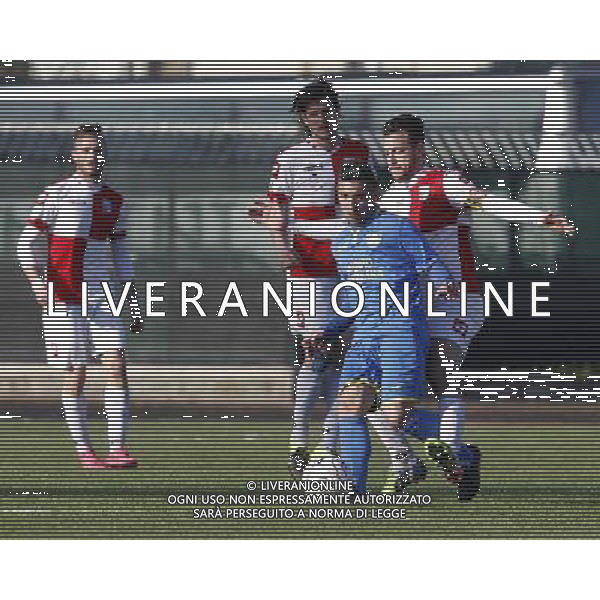 RIMINI vs CARRARESE, Campionato di Calcio Lega Pro, Girone B, 28» giornata, 24/03/2016, nella foto: HERPEN HORACIO, ©Claudio Zamagni/ Agenzia Aldo Liverani s.a.s.