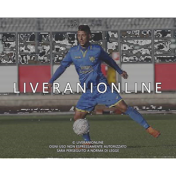 RIMINI vs CARRARESE, Campionato di Calcio Lega Pro, Girone B, 28» giornata, 24/03/2016, nella foto: CAVION MICHELE, ©Claudio Zamagni/ Agenzia Aldo Liverani s.a.s.