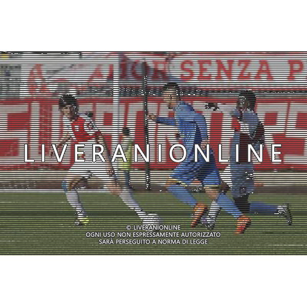 RIMINI vs CARRARESE, Campionato di Calcio Lega Pro, Girone B, 28» giornata, 24/03/2016, nella foto: HORACIO HERPEN, ©Claudio Zamagni/ Agenzia Aldo Liverani s.a.s.
