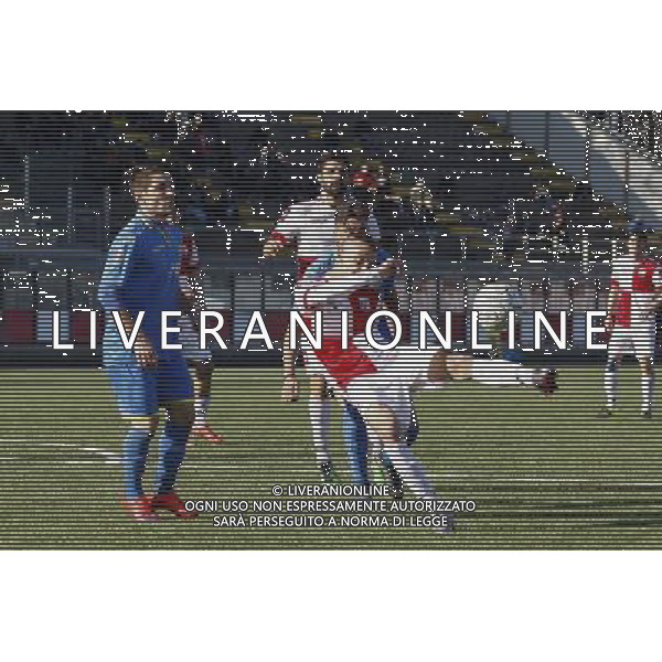 RIMINI vs CARRARESE, Campionato di Calcio Lega Pro, Girone B, 28» giornata, 24/03/2016, nella foto: MIKAEL VARUTTI, ©Claudio Zamagni/ Agenzia Aldo Liverani s.a.s.