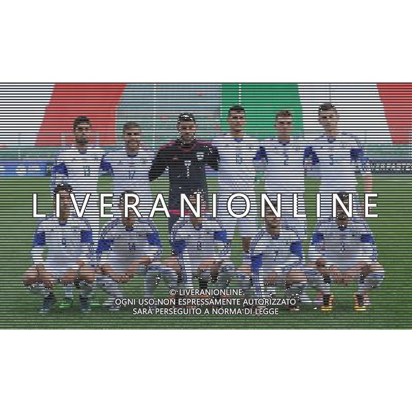 UEFA Under 19 Championship Elite Round Group 2 Padova - 25.03.2016 Israele-Italia Nella Foto:israele squadra formazione alon,ben david,shoolmaister,nachmias,yizhak,velblum,zenati,yerushalmi,galili,marom,gamoun /Ph.Vitez-Ag. Aldo Liverani
