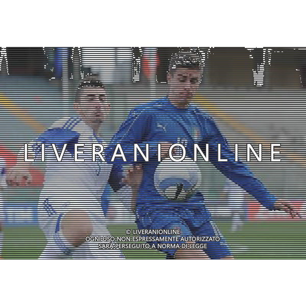 UEFA Under 19 Championship Elite Round Group 2 Padova - 25.03.2016 Israele-Italia Nella Foto:paolo ghiglione-idan nachmias /Ph.Vitez-Ag. Aldo Liverani