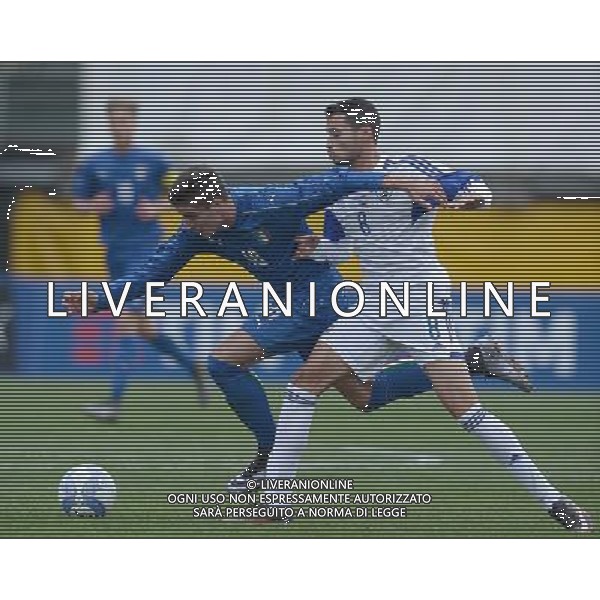 UEFA Under 19 Championship Elite Round Group 2 Padova - 25.03.2016 Israele-Italia Nella Foto:paolo ghiglione-eithan velblum /Ph.Vitez-Ag. Aldo Liverani