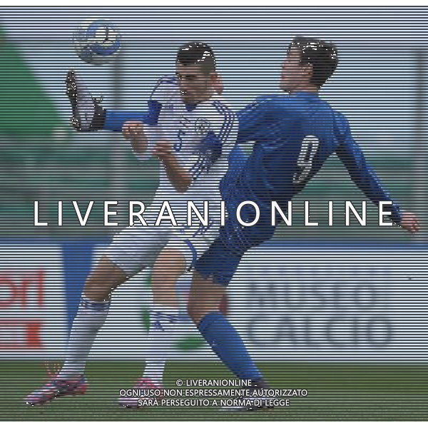 UEFA Under 19 Championship Elite Round Group 2 Padova - 25.03.2016 Israele-Italia Nella Foto:andrea favilli-idan nachmias /Ph.Vitez-Ag. Aldo Liverani