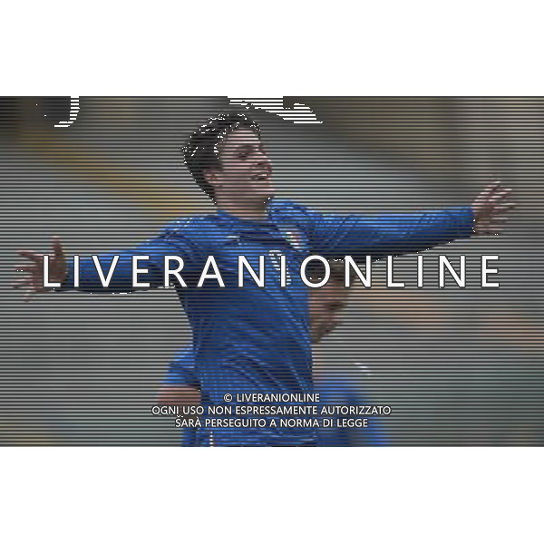 UEFA Under 19 Championship Elite Round Group 2 Padova - 25.03.2016 Israele-Italia Nella Foto:andrea favilli esulta /Ph.Vitez-Ag. Aldo Liverani