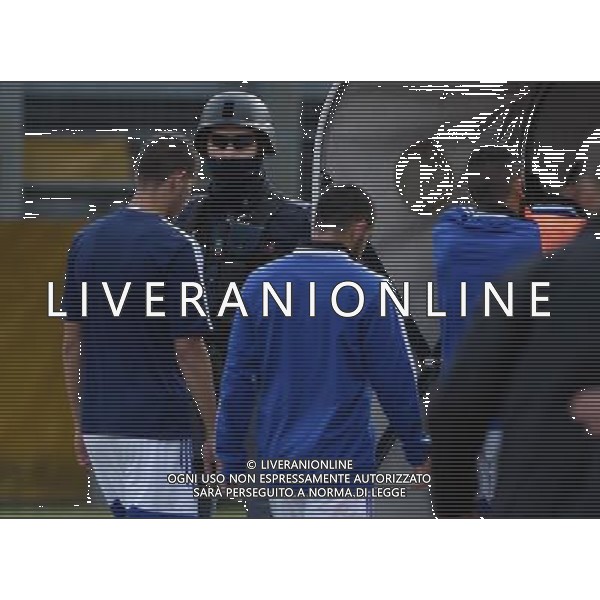 UEFA Under 19 Championship Elite Round Group 2 Padova - 25.03.2016 Israele-Italia Nella Foto:i controlli speciali della polizia per questa partita /Ph.Vitez-Ag. Aldo Liverani