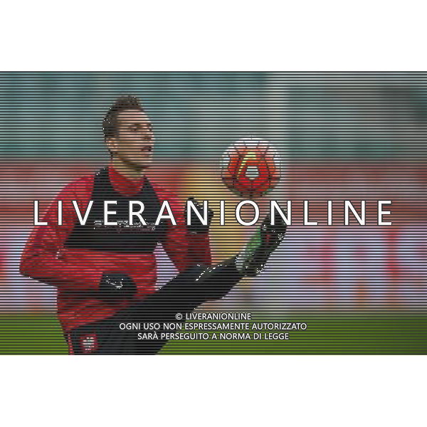 Polska Wroclaw 25.03.2016 Pilka nozna trening reprezentacji Polski przed jutrzejszym towarzyskim meczem Polska - Finlandia Nz Arkadiusz Milik Fot. Sebastian Borowski / Newspix.pl Football Polish national team training tomorrows friendly match Poland - Finland /Agenzia Aldo Liverani s.a.s./ONLY ITALY-EDITORIAL USE ONLY