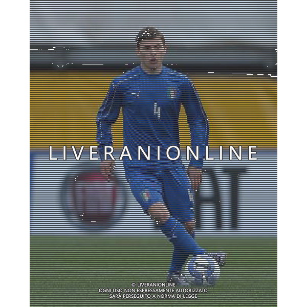 UEFA Under 19 Championship Elite Round Group 2 Padova - 25.03.2016 Israele-Italia Nella Foto:Nicolo\' Barella /Ph.Vitez-Ag. Aldo Liverani