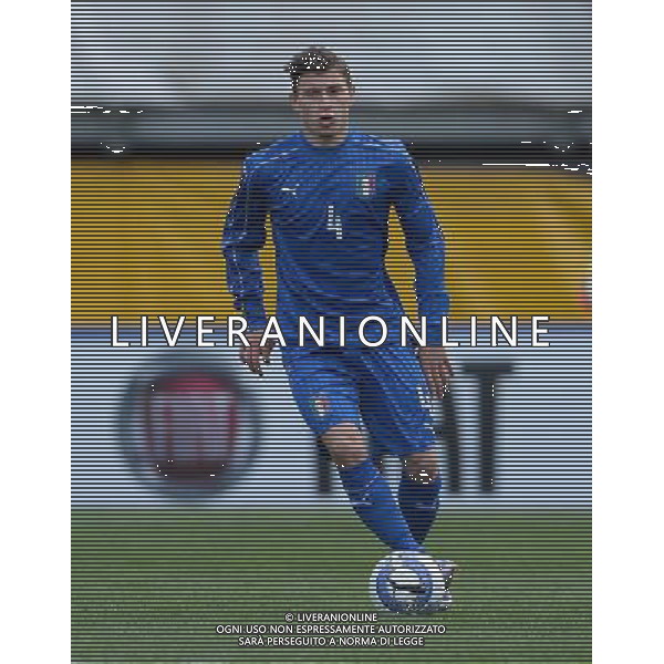 UEFA Under 19 Championship Elite Round Group 2 Padova - 25.03.2016 Israele-Italia Nella Foto:Nicolo\' Barella /Ph.Vitez-Ag. Aldo Liverani