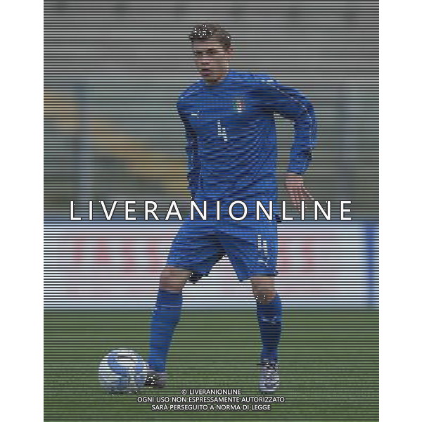 UEFA Under 19 Championship Elite Round Group 2 Padova - 25.03.2016 Israele-Italia Nella Foto:Nicolo\' Barella /Ph.Vitez-Ag. Aldo Liverani