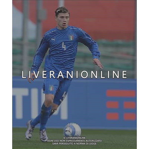 UEFA Under 19 Championship Elite Round Group 2 Padova - 25.03.2016 Israele-Italia Nella Foto:Nicolo\' Barella /Ph.Vitez-Ag. Aldo Liverani