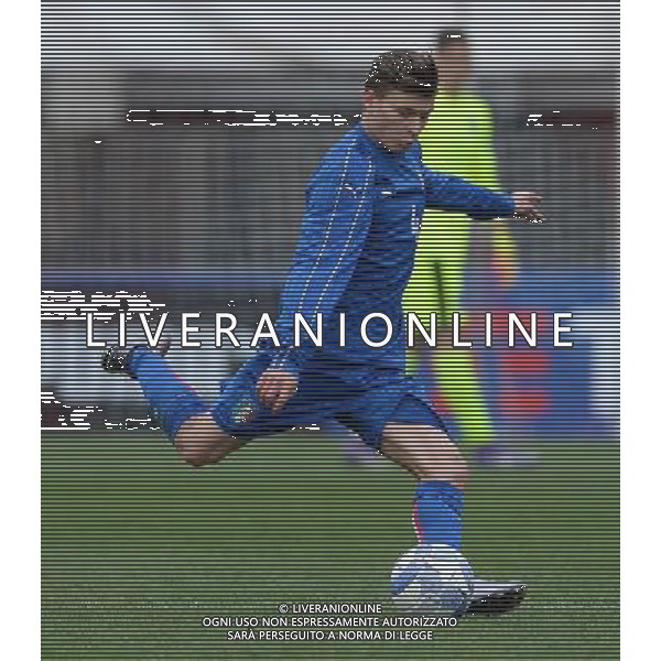 UEFA Under 19 Championship Elite Round Group 2 Padova - 25.03.2016 Israele-Italia Nella Foto:Nicolo\' Barella /Ph.Vitez-Ag. Aldo Liverani
