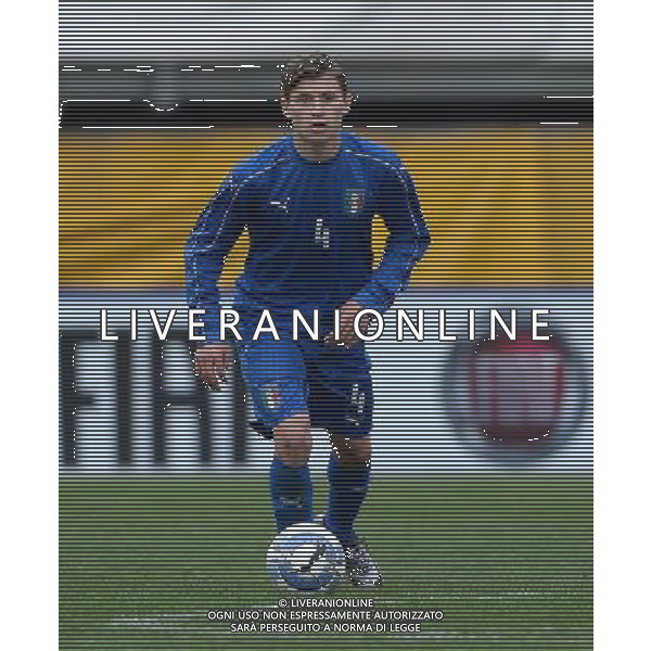 UEFA Under 19 Championship Elite Round Group 2 Padova - 25.03.2016 Israele-Italia Nella Foto:Nicolo\' Barella /Ph.Vitez-Ag. Aldo Liverani