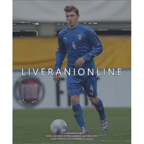 UEFA Under 19 Championship Elite Round Group 2 Padova - 25.03.2016 Israele-Italia Nella Foto:Nicolo\' Barella /Ph.Vitez-Ag. Aldo Liverani