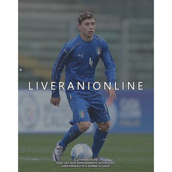 UEFA Under 19 Championship Elite Round Group 2 Padova - 25.03.2016 Israele-Italia Nella Foto:Nicolo\' Barella /Ph.Vitez-Ag. Aldo Liverani