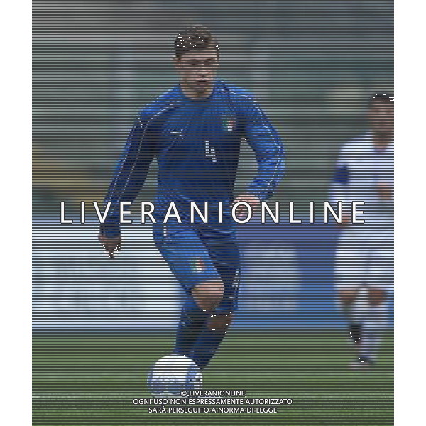 UEFA Under 19 Championship Elite Round Group 2 Padova - 25.03.2016 Israele-Italia Nella Foto:Nicolo\' Barella /Ph.Vitez-Ag. Aldo Liverani