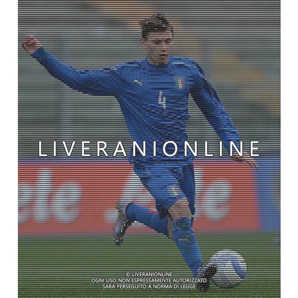 UEFA Under 19 Championship Elite Round Group 2 Padova - 25.03.2016 Israele-Italia Nella Foto:Nicolo\' Barella /Ph.Vitez-Ag. Aldo Liverani