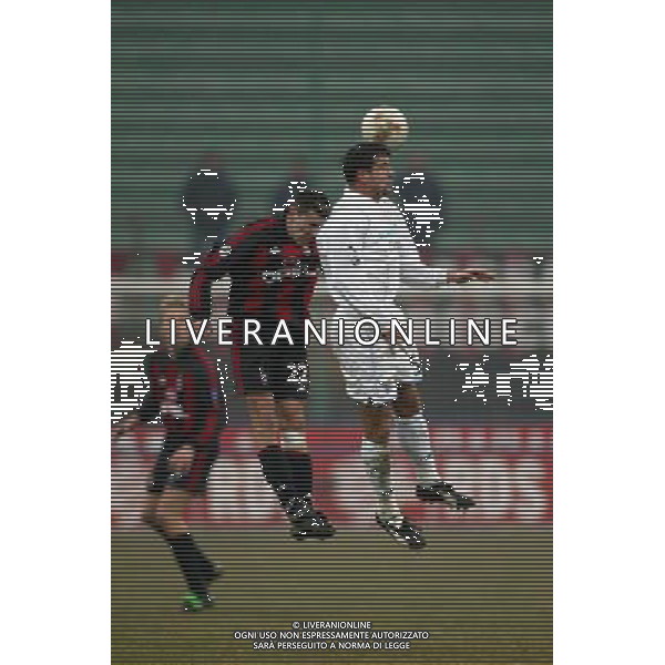 Milan-Lazio 10/01/2002 Coppa Italia gara di andata nella foto contra cosmin /stankovic dejan foto Aldo Liverani/farabolafoto