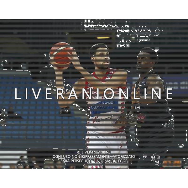 Lega Basket serie A, 10» giornata di ritorno, Consultinvest Pesaro vs Pasta Reggia Caserta 26/03/2016 nella foto: AUSTIN DAYE, LINTON JOHNSON, ©CLAUDIO ZAMAGNI/AGENZIA ALDO LIVERANI S.A.S.