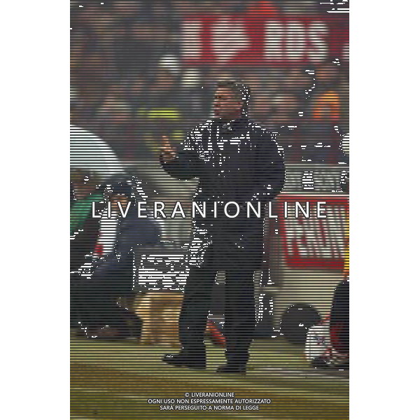 MILAN - JUVENTUS 23/01/2002 COPPA ITALIA NELLA FOTO ANCELOTTI CARLO FOTO ALDO LIVERANI