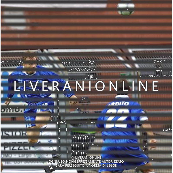 como - brescia 11/11/2001 coppa italia nella foto MUSIC VEDIN fotoservizio aldo liverani