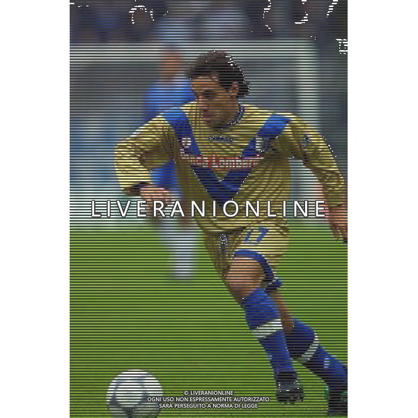 como - brescia 11/11/2001 coppa italia nella foto FILIPPINI EMANUELE fotoservizio aldo liverani