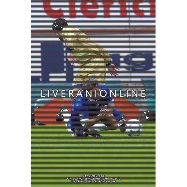 como - brescia 11/11/2001 coppa italia nella foto ARDITO fotoservizio aldo liverani