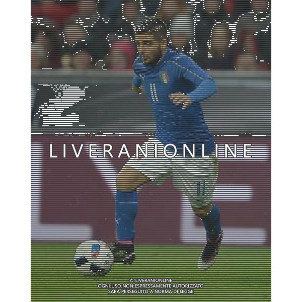 Amichevole Monaco di Baviera - 29.03.2016 Germania-Italia Nella Foto:insigne lorenzo /Ph.Vitez-Ag. Aldo Liverani