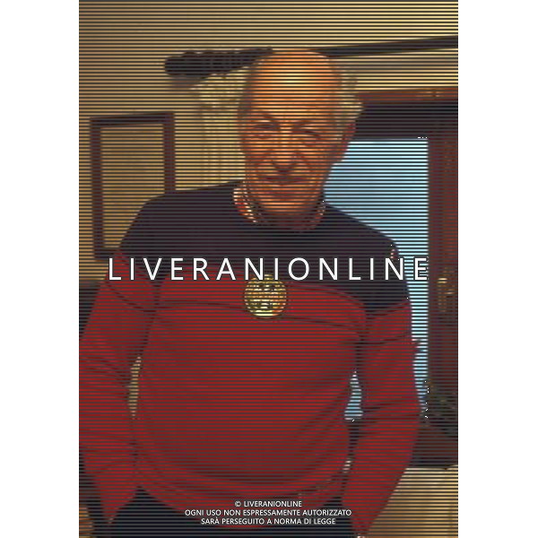 Zeno Colo\' sciatore alpino italiano, primatista mondiale del chilometro lanciato e campione mondiale e olimpico negli anni 1950 - Retrospettiva - nel 1983 ©Archivio / AGENZIA ALDO LIVERANI SAS