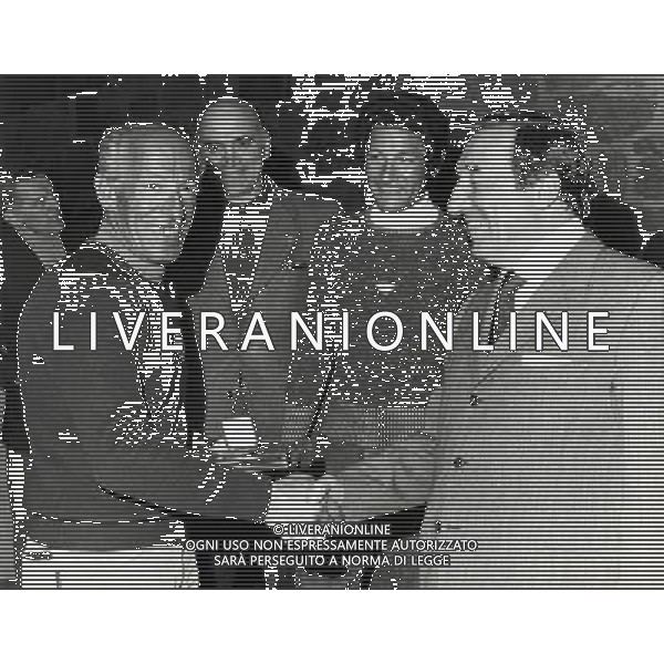 Zeno Colo\' sciatore alpino italiano, primatista mondiale del chilometro lanciato e campione mondiale e olimpico negli anni 1950 - Retrospettiva nella foto nel 1978 ©Archivio / AGENZIA ALDO LIVERANI SAS