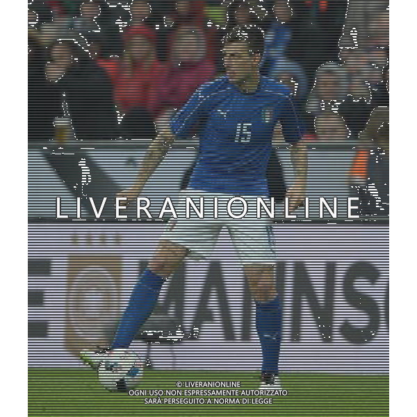 Amichevole Monaco di Baviera - 29.03.2016 Germania-Italia Nella Foto:Francesco Acerbi /Ph.Vitez-Ag. Aldo Liverani