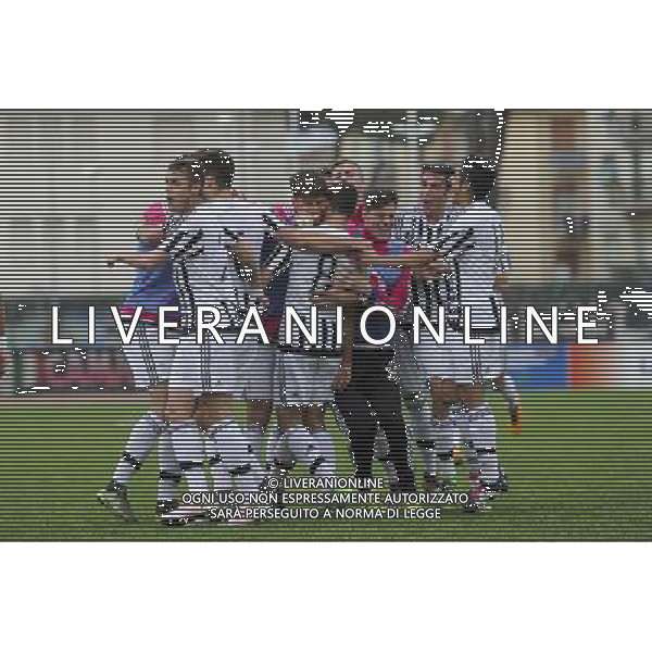 68 Torneo di Viareggio Finale Viareggio - 30.03.2016 - Stadio dei Pini - Juventus vs Palermo - nella foto: esultanza juve /Ph. Corradetti - Ag. Aldo Liverani Sas