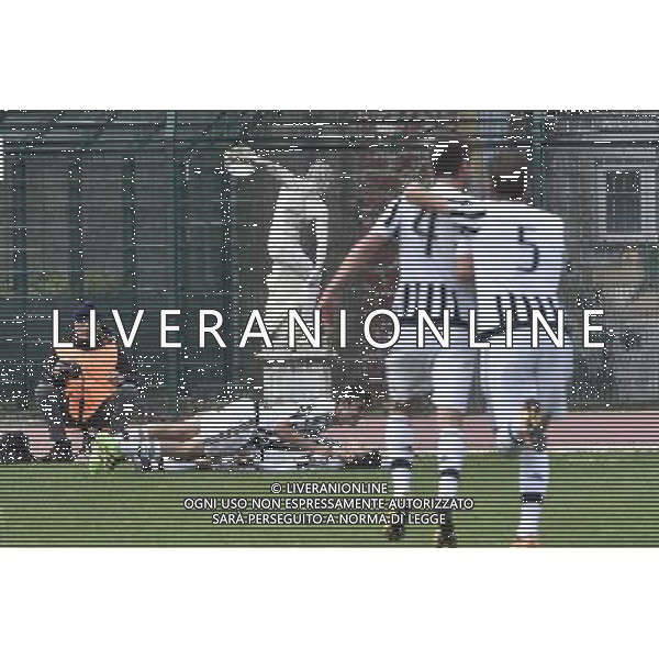 68 Torneo di Viareggio Finale Viareggio - 30.03.2016 - Stadio dei Pini - Juventus vs Palermo - nella foto: Esultanza dei giocatori della Juventus dopo il gol del 3 a 2 di Alessio Di Massimo /Ph. Corradetti - Ag. Aldo Liverani Sas Â© / AGENZIA ALDO LIVERANI SAS