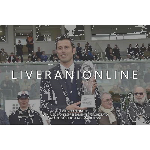 68 Torneo di Viareggio Finale Viareggio - 30.03.2016 - Stadio dei Pini - Juventus vs Palermo - nella foto: Fabio Grosso con il premio /Ph. Corradetti - Ag. Aldo Liverani Sas Â© / AGENZIA ALDO LIVERANI SAS