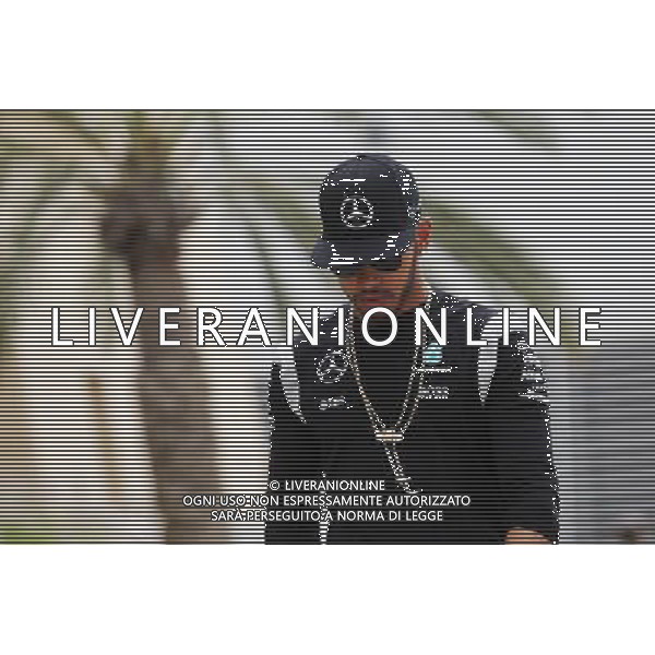 Lewis Hamilton (GBR) Mercedes AMG F1. 31.03.2016. Formula 1 World Championship, Rd 2, Bahrain Grand Prix, Sakhir, Bahrain, Preparation Day. / AGENZIA ALDO LIVERANI SAS - ITALY ONLY EDITORIAL USE ONLY