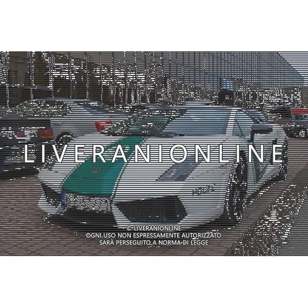 31.03.2016 Poznan Miedzynarodowe Targi Poznanskie Motor Show 2016 N/z Lamborghini Policja dubaj fot. Pawel Jaskolka/NEWSPIX.PL International Poznan Trades POZNAN MOTO SHOW 2016 --- Newspix.pl AG ALDO LIVERANI SAS ONLY ITALY *** Local Caption *** www.newspix.pl mail us: info@newspix.pl call us: 0048 022 23 22 222 --- Polish Picture Agency by Ringier Axel Springer Poland