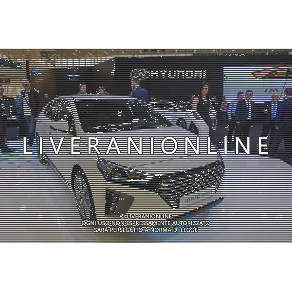 31.03.2016 Poznan Miedzynarodowe Targi Poznanskie Motor Show 2016 N/z Hyundai fot. Pawel Jaskolka/NEWSPIX.PL International Poznan Trades POZNAN MOTO SHOW 2016 --- Newspix.pl AG ALDO LIVERANI SAS ONLY ITALY *** Local Caption *** www.newspix.pl mail us: info@newspix.pl call us: 0048 022 23 22 222 --- Polish Picture Agency by Ringier Axel Springer Poland